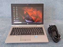 HP EliteBook 2570p 12.5 HD, i5-SSD, Win.10-Office 2019