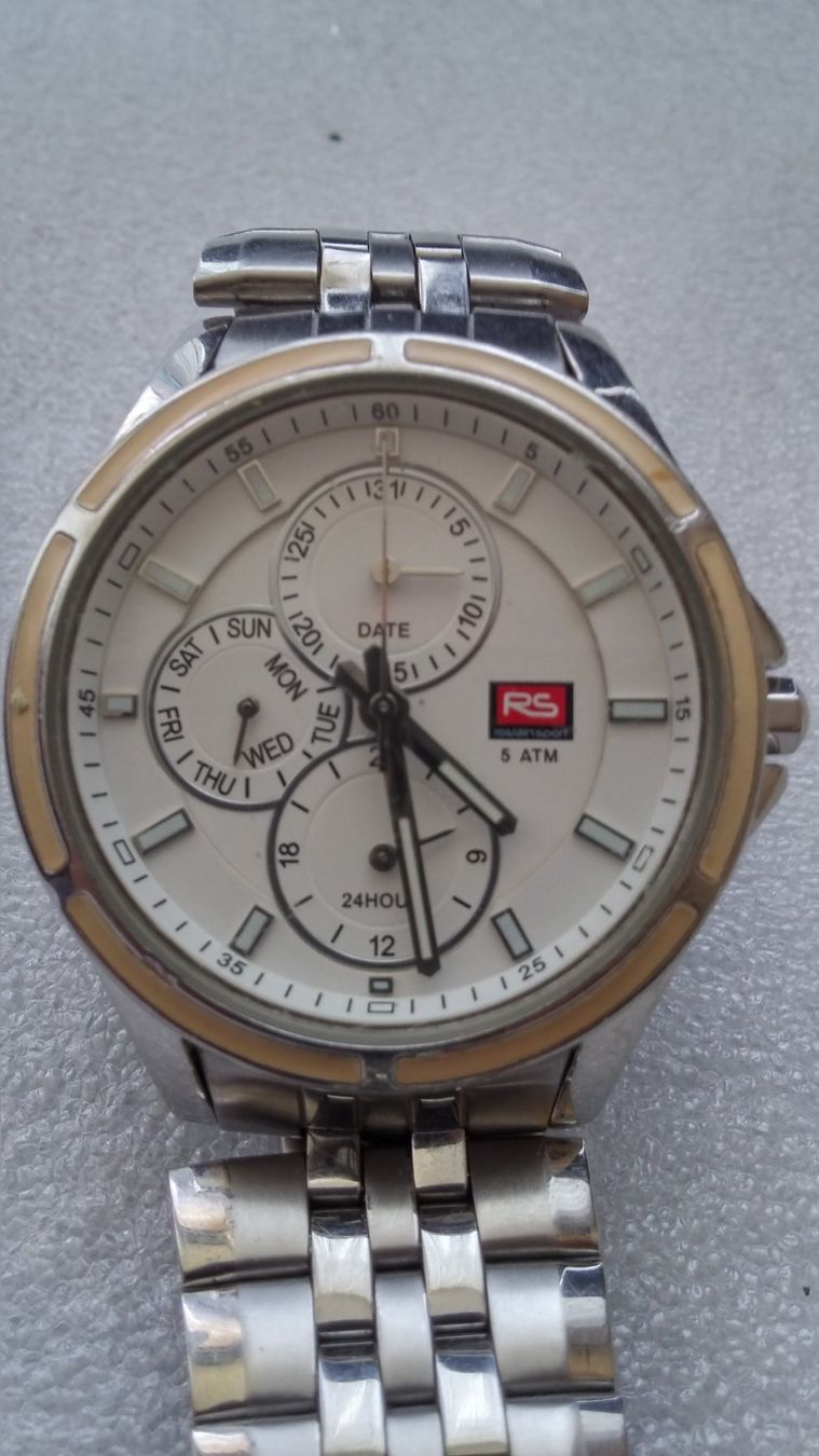 Orologi: RS Quarz Edelstahl Uhr – Usato da Zürich venduto da sendbad