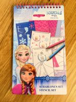 Frozen Malvorlagen und Schablonen Set neu
