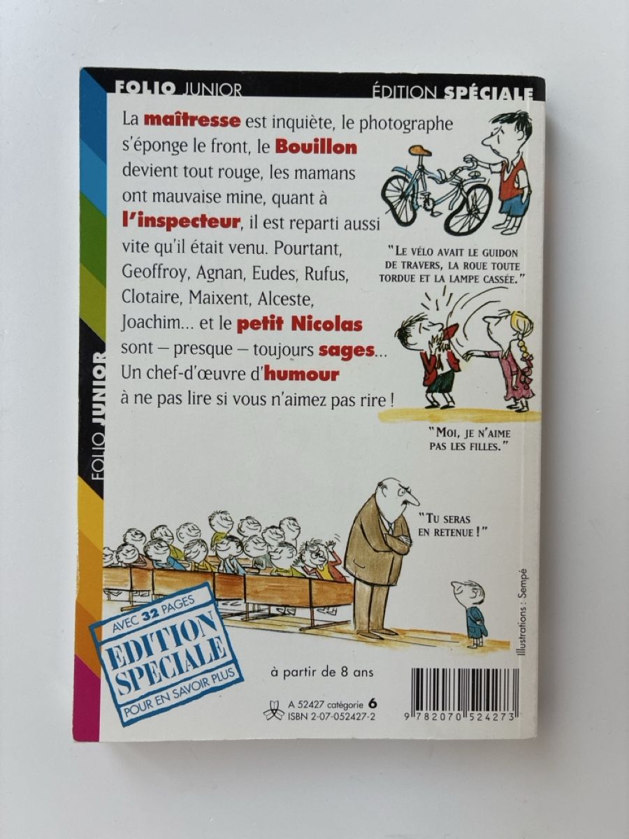 Libri: Le Petit Nicolas - Sempé / Goscinny – Usato da Lucens venduto da metaD 1