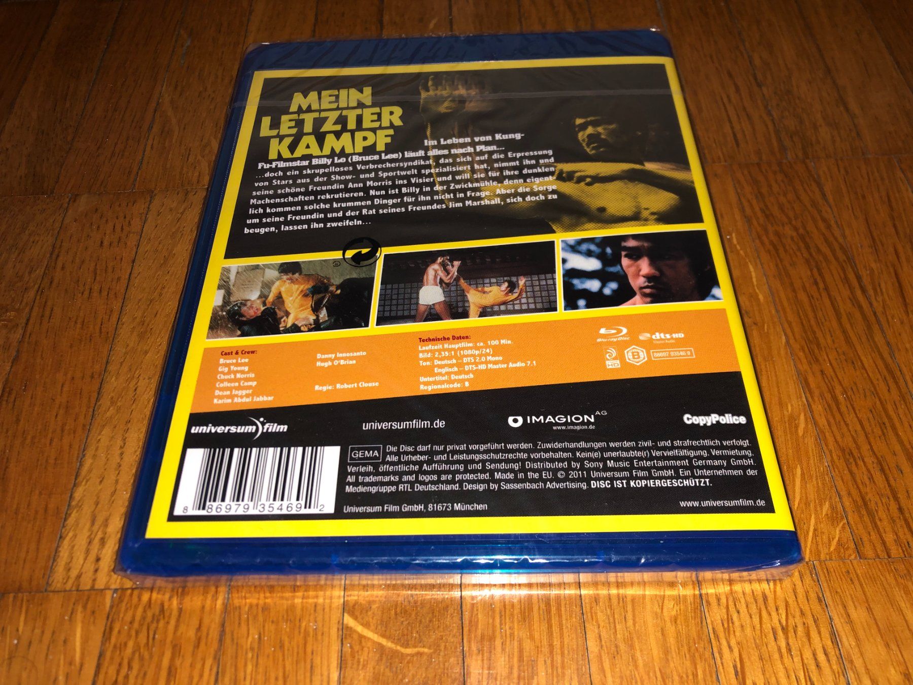 Tutti i DVDs: Mein letzter Kampf - UNCUT – Nuovo e nell'imballaggio originale da Basel venduto da havsok 1