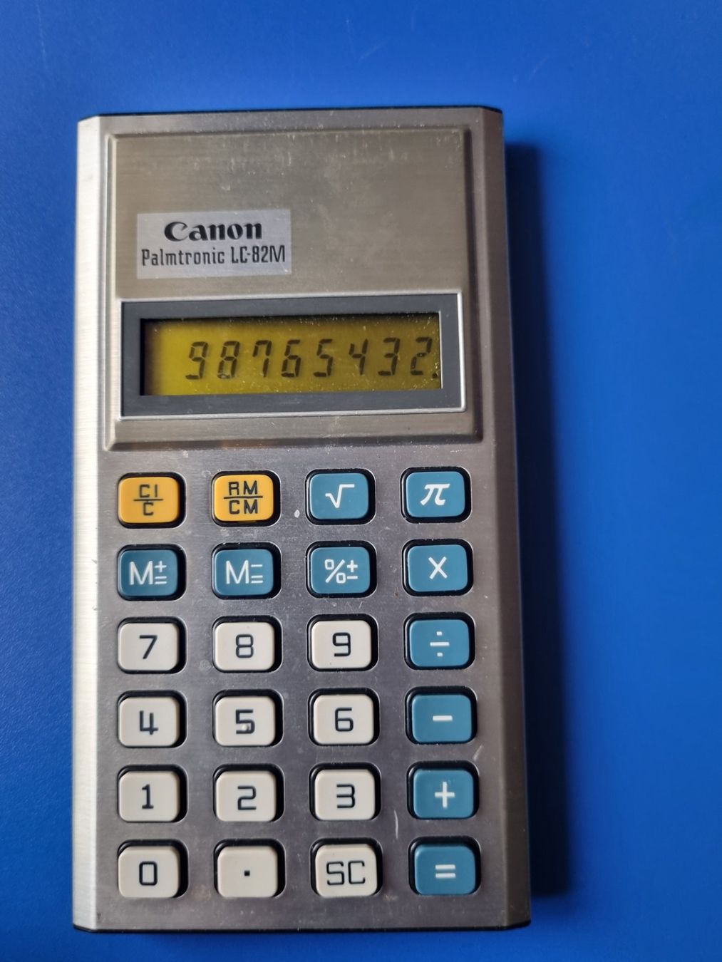 Canon Calcolatrici tascabili: CANON PALMTRONIC LC-82M – Usato da Schaffhausen venduto da Leveron13 3