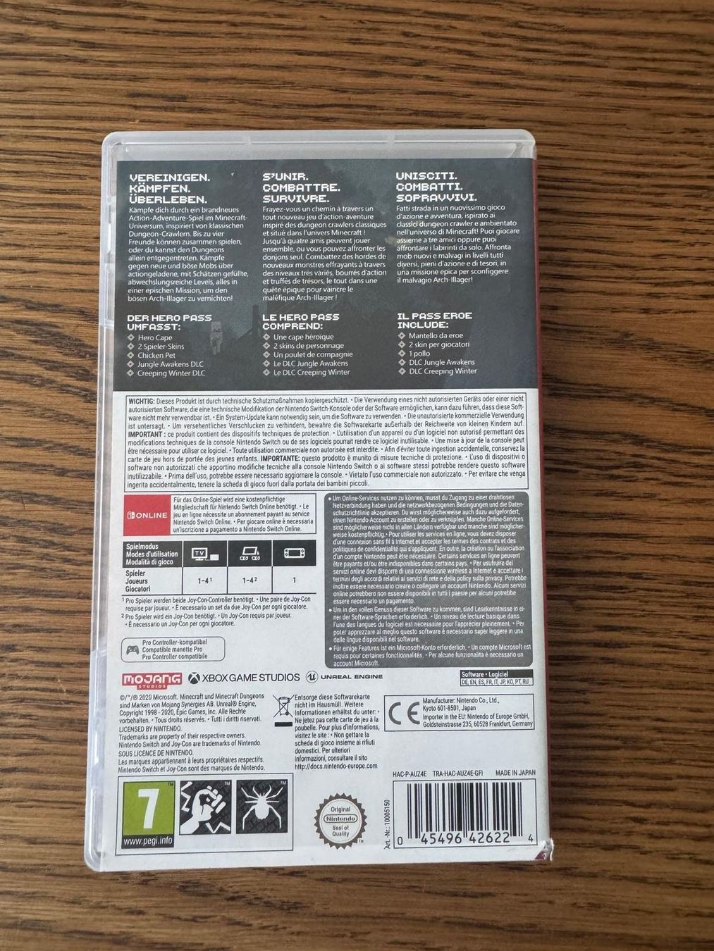 Nintendo Spiele: Nintendo Switch - Minecraft Dungeons Hero Edition – Gebraucht aus Sempach von sta_p662 1