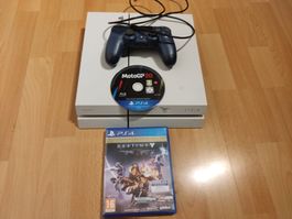 PS4 Playstation 4 mit 2 Games Motogp,Destiny & Controller