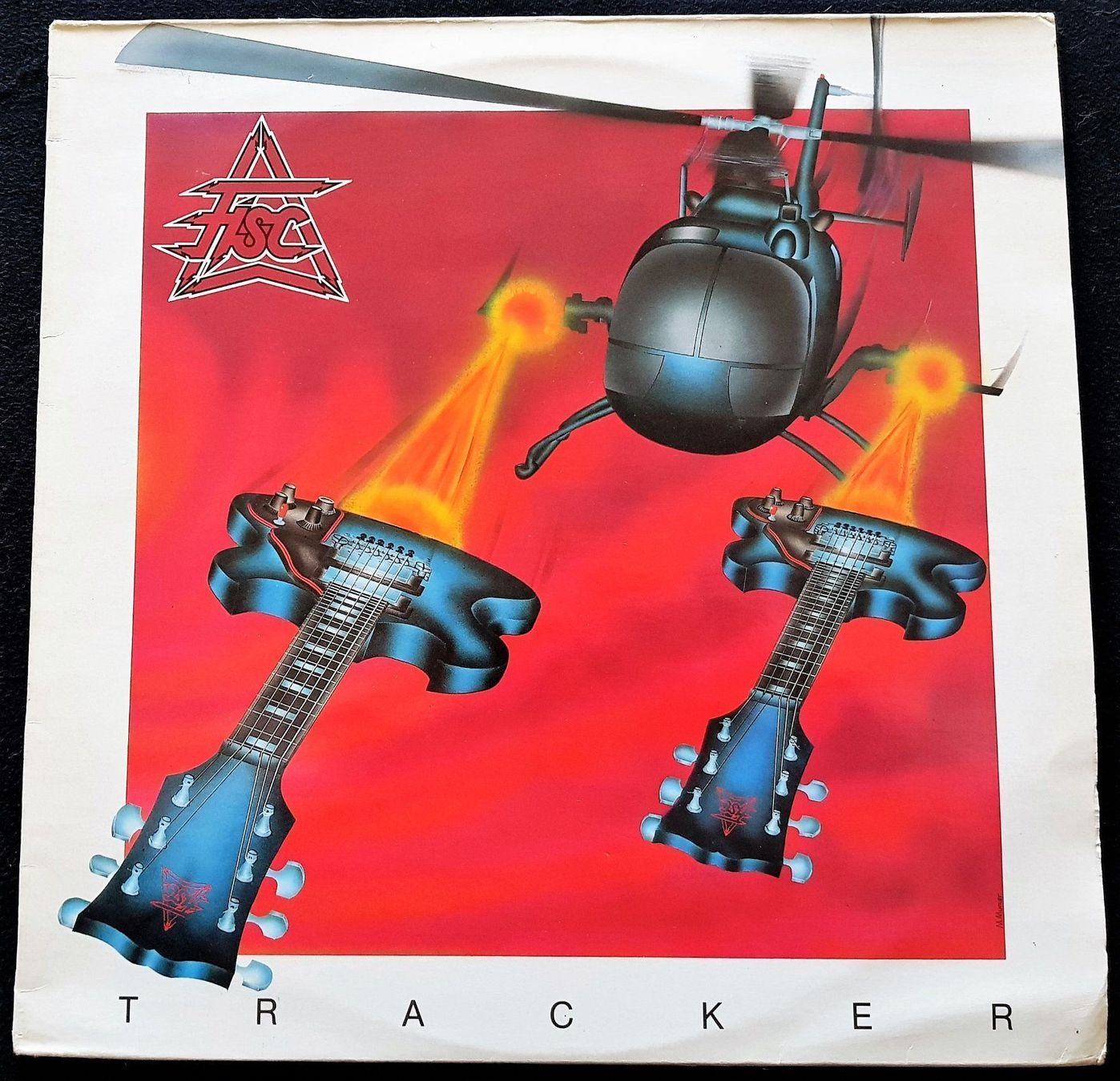 Schallplatten: Fisc - Tracker - LP - 1984 - First Press - Mausoleum Records – Gebraucht aus Uster von Zardodel