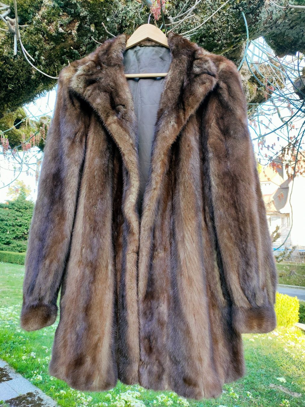 Cappotti: Manteau en véritable fourrure de vison – Usato da Fribourg venduto da mar_z6hq