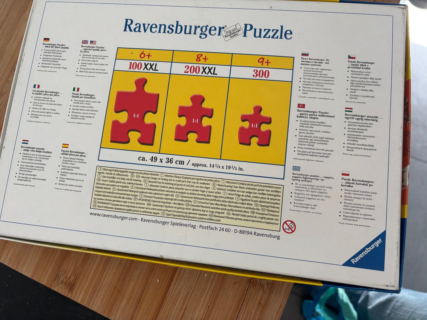 Ravensburger Puzzles: Puzzle Ravensburger 300 pièces Chevaux – Gebraucht aus Salvenach von gwenwywar 1