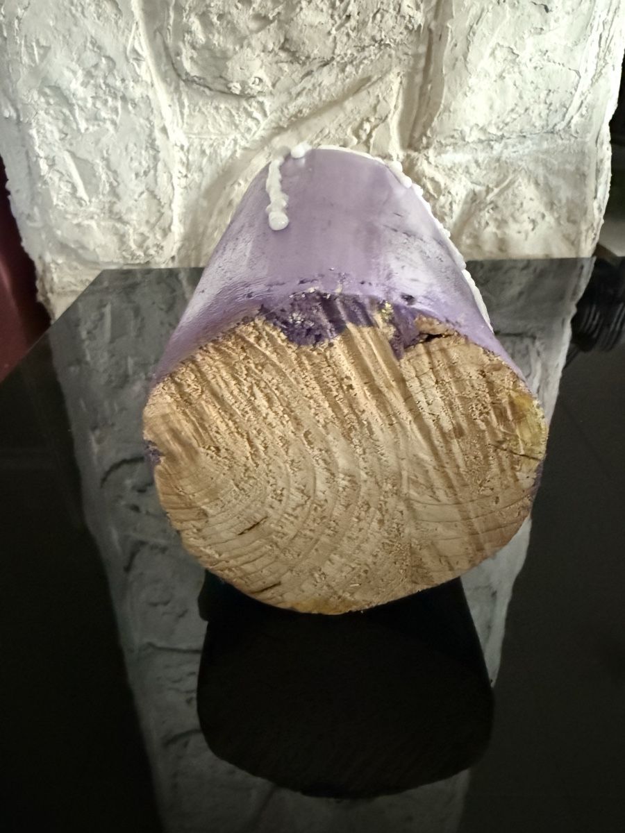 Tutte le decorazioni: Kerze aus Holz Violett – Usato da Grenchen venduto da Bastet007 5