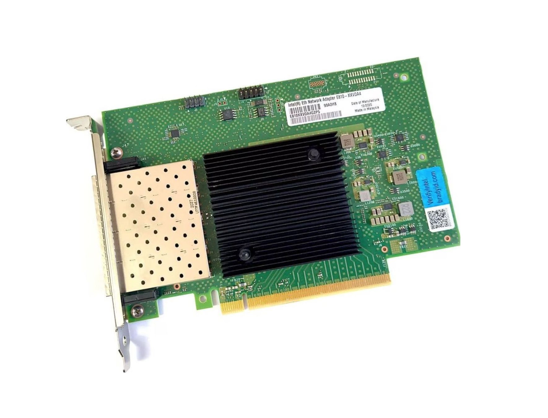 Intel Componenti elettronici: INTEL Ethernet Network Adapter E810-XXVDA4 Netzwerkkarte – Nuovo e nell'imballaggio originale da Basel venduto da Archi40 4