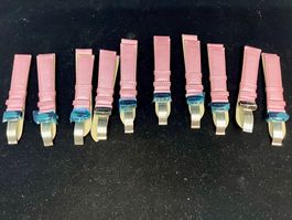 Givenchy lot de 10 bracelet en cuir avec boucle