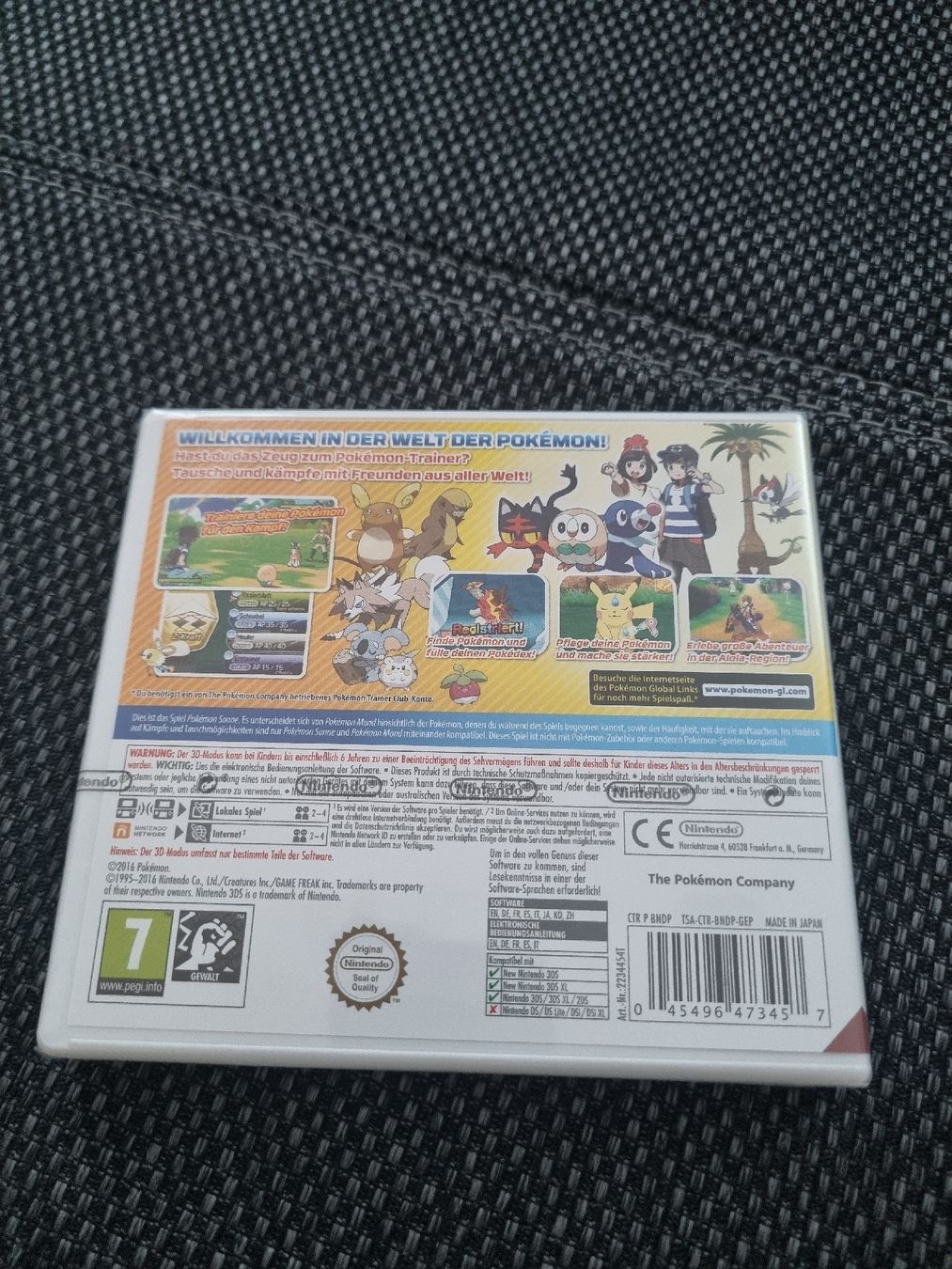 Pokémon Giochi: Pokemon Sonne Nintendo 3DS Spiel Eingeschweisst Sealed – Nuovo e nell'imballaggio originale da Wattwil venduto da xGamePlayElite 1