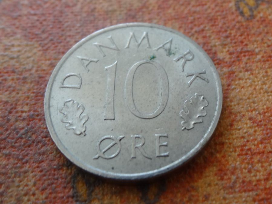 Toutes les monnaies: DANEMARK  10  Ore  1973 – D'occasion à Romanel-sur-Lausanne par Swift13 1