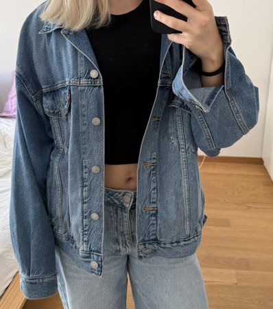 Levis Denim Jeansjacke Oversized