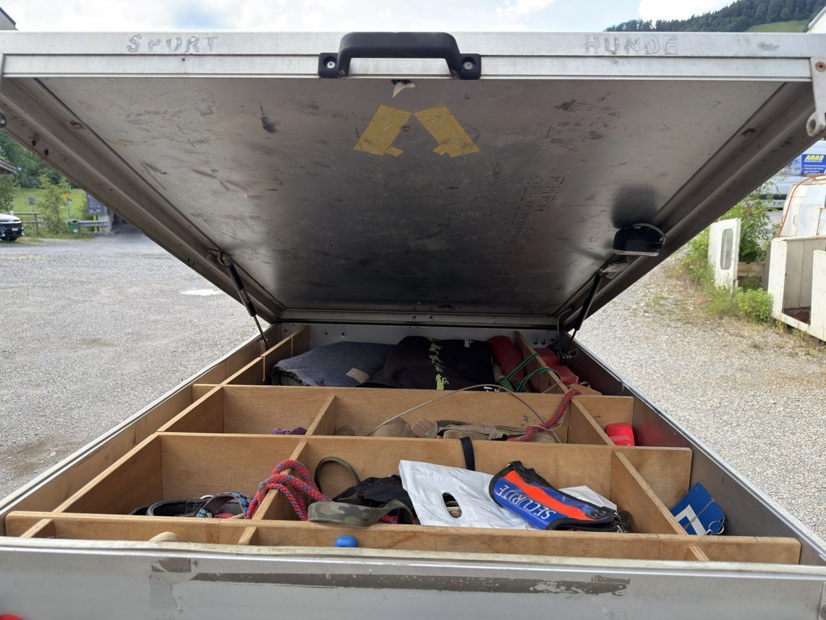 Rimorchi: Hunde Anhänger mit Stauraum – Usato da Hasle LU venduto da Aentlibuecher_91 4