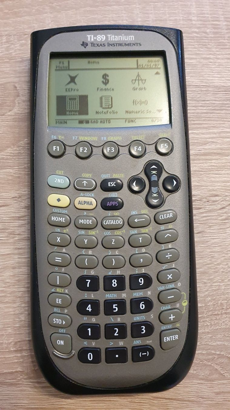 Texas Instruments Calcolatrici tascabili: Graphik - Taschenrechner Texas Instruments TI-89 Titanium – Usato da Bitsch venduto da cka_6hff