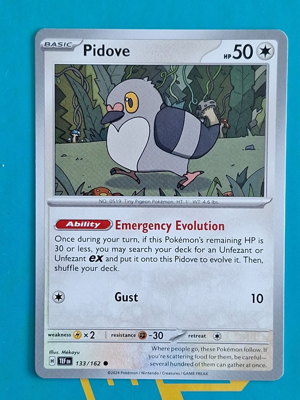 Pokémon Carte collezionabili: Pidove - Temporal Forces Pokemon - #7.1 – Usato da Altstätten SG venduto da GGsGameshop