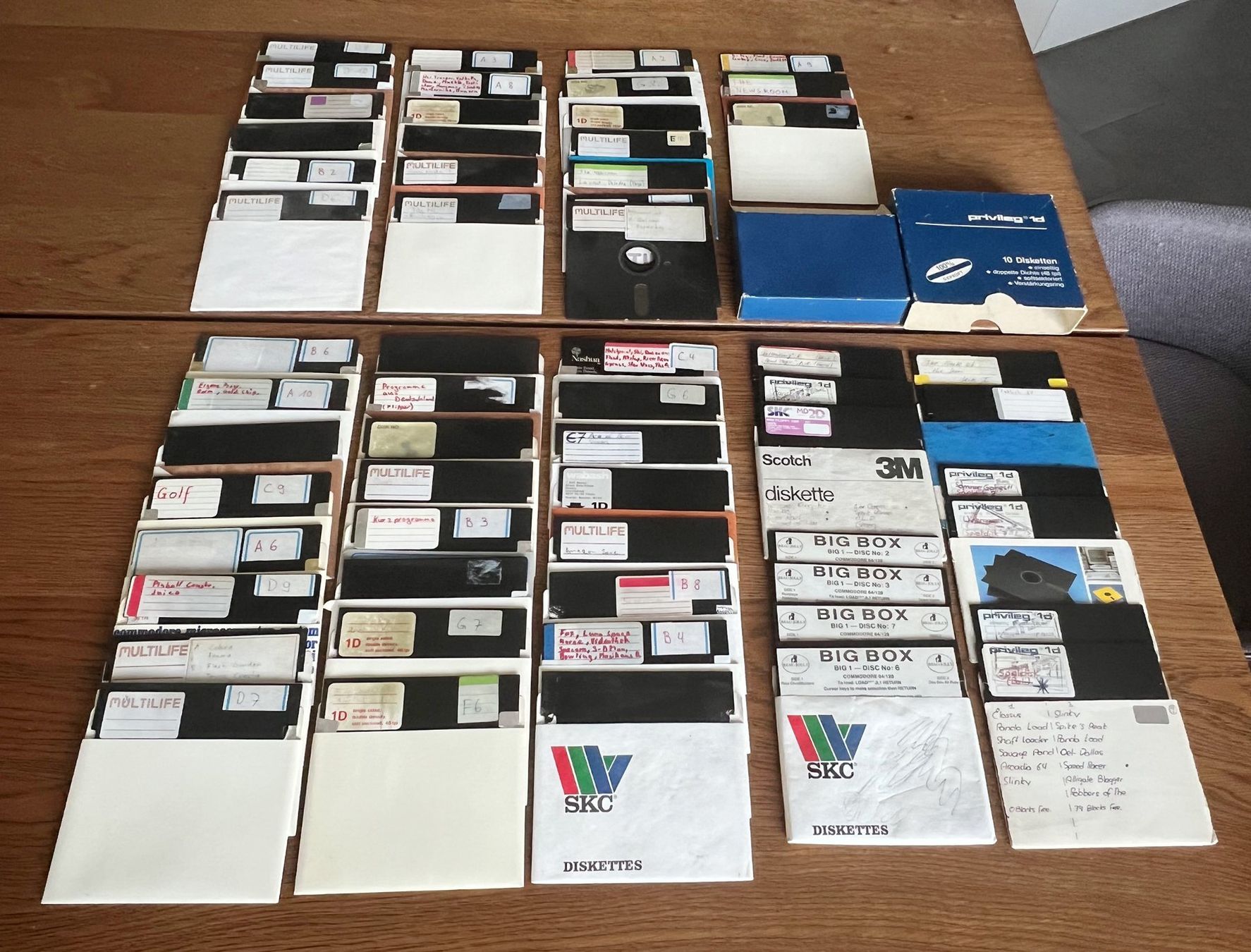 PCs: Commodore 64 Disketten Konvolut – Gebraucht aus Dietwil von deneb26 1