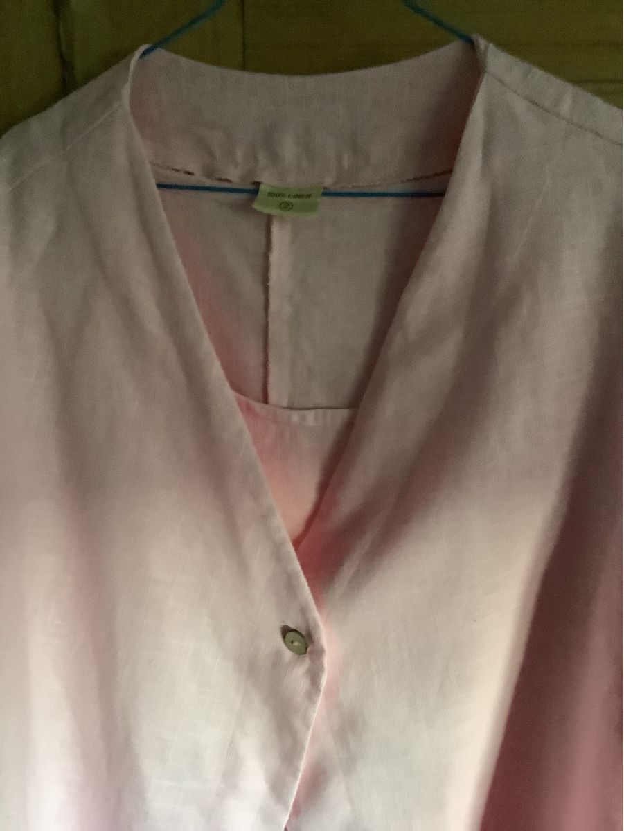 Giacche: Rosa Leinenjacke mit passendem Top – Usato da Buch SH venduto da bri_hpp2 3