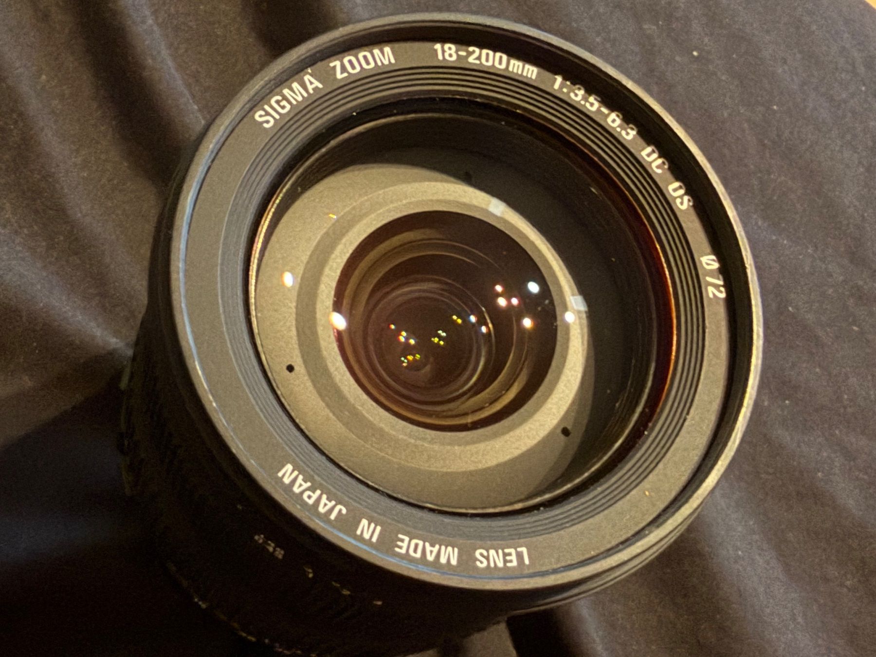 Sigma Obiettivi: SIGMA DC  Objektiv 18-200 mm – Usato da Aarau venduto da KorgPA 1