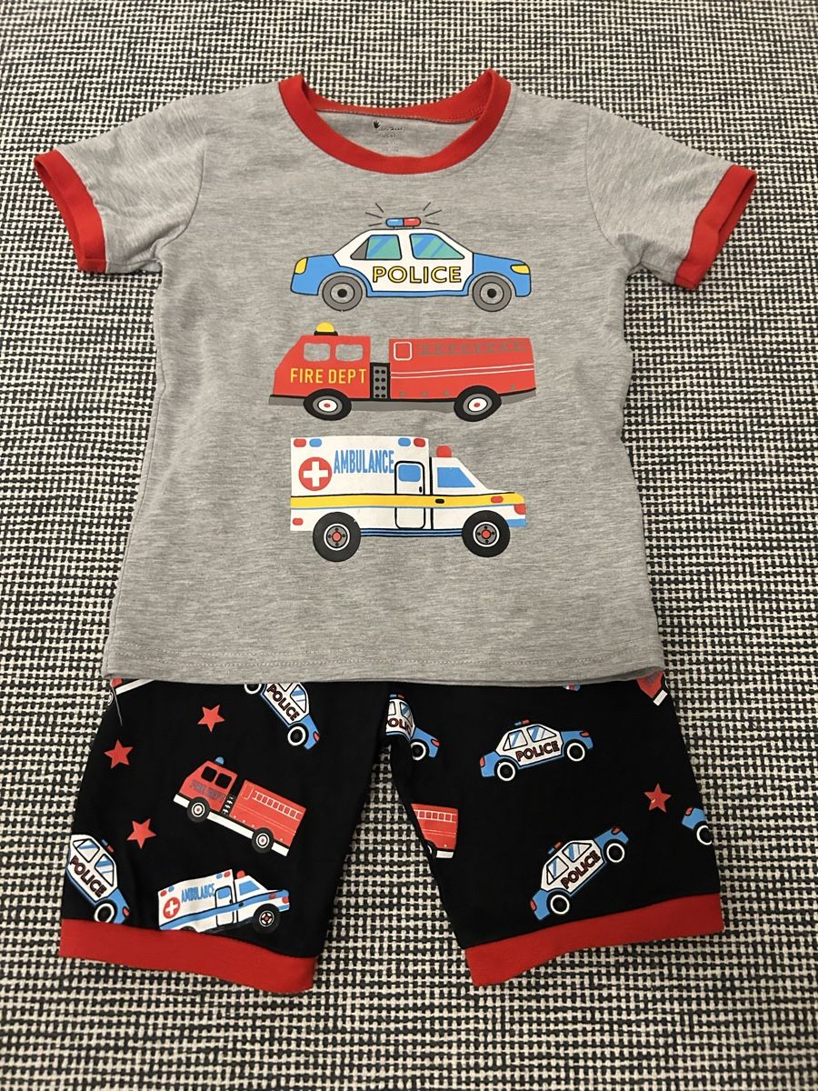 Pigiama & Simili: Pyjamas Set Boys Emergency Vehicles Print Size 128 – Nuovo (secondo la descrizione) da Zürich venduto da mar_d7zz