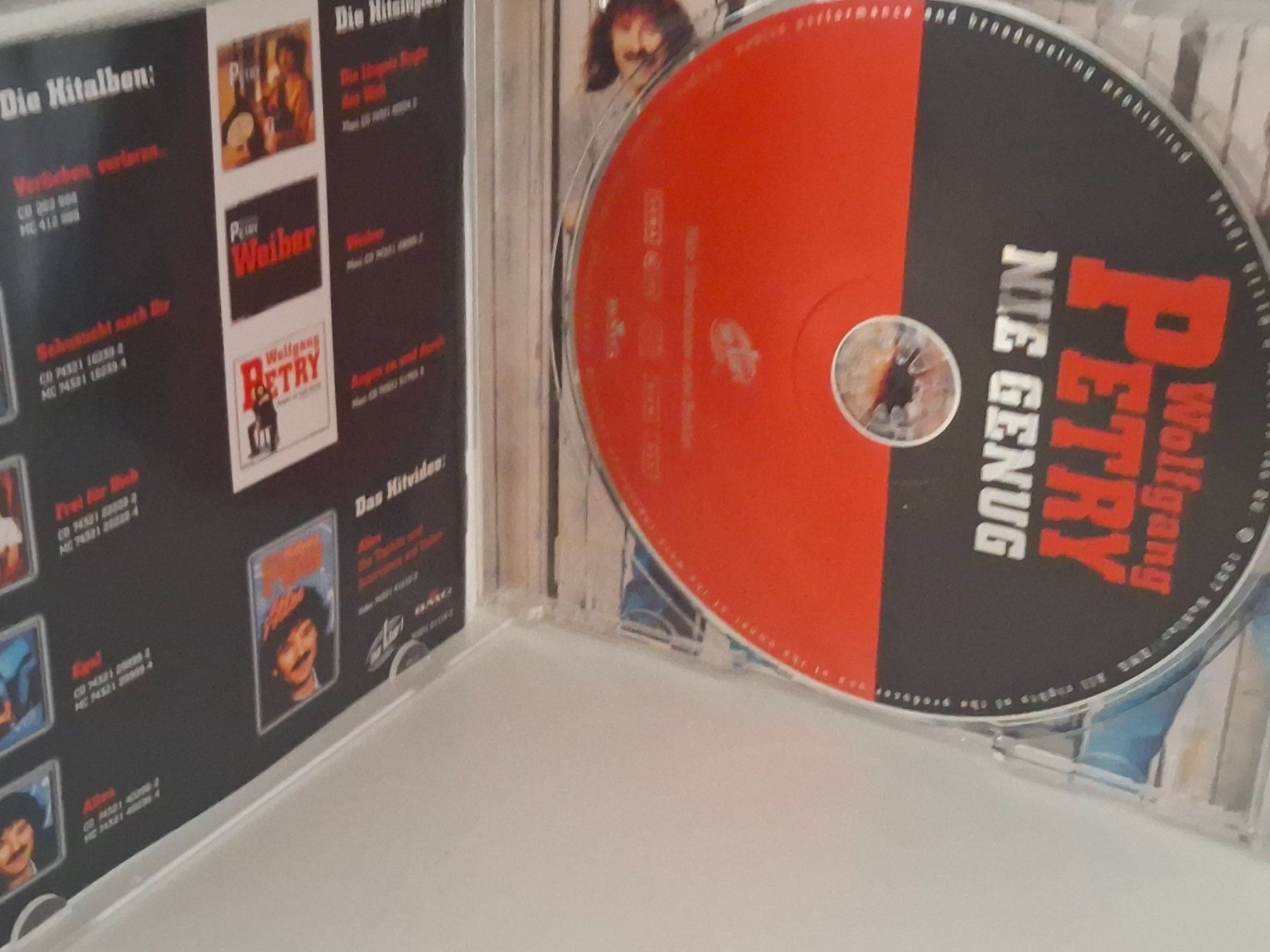 CDs: CD Wolfgang Petry  -"Nie Genug" – Gebraucht aus Aarberg von Jackup1 2