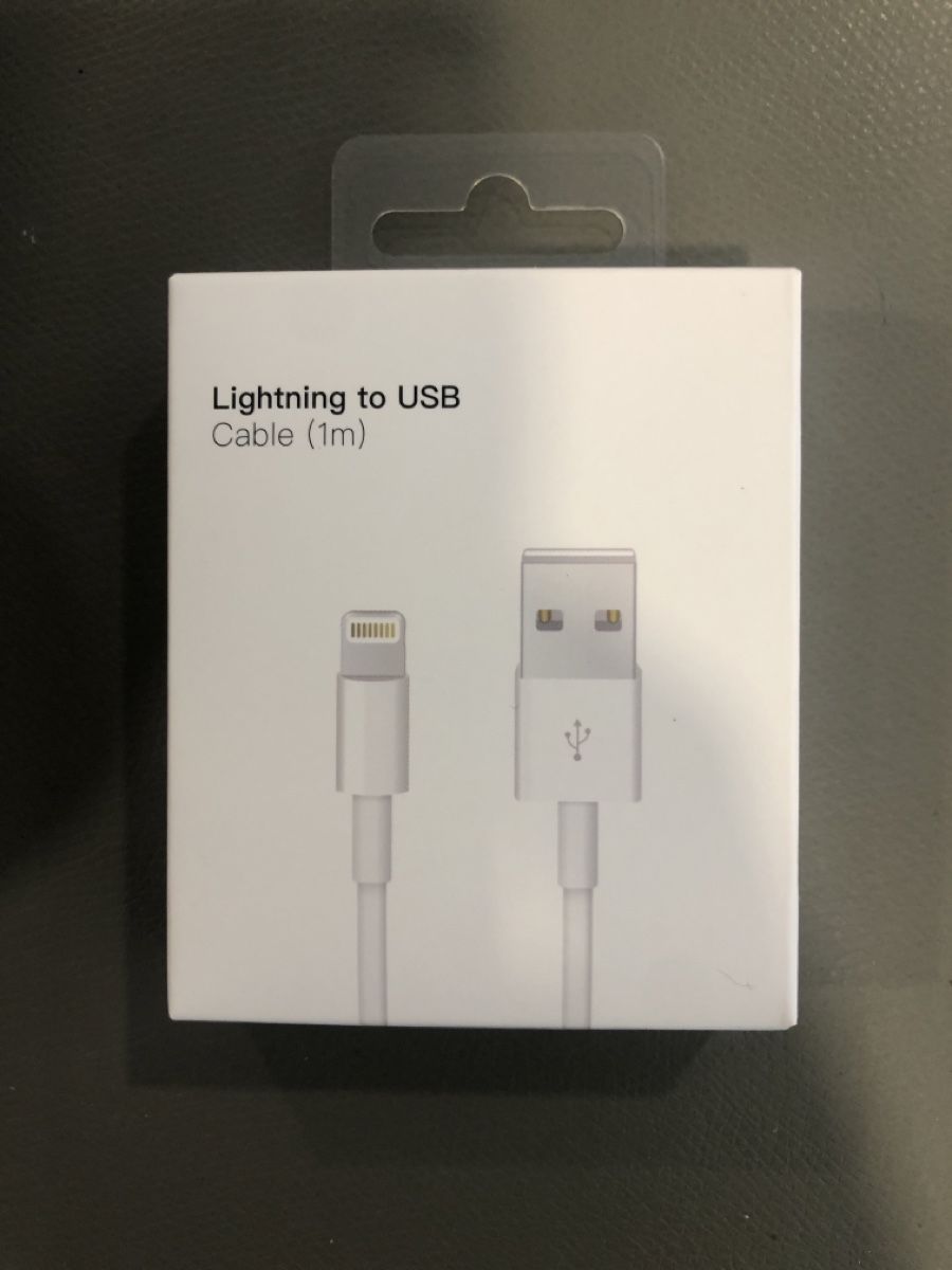 Caricabatterie: Lightning to USB Cabel (1m) – Nuovo e nell'imballaggio originale da bern venduto da reptechnic