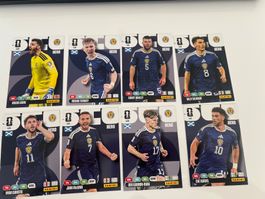 Panini Adrenalyn XL FIFA WC 26 SCHOTTLAND, 8 SPIELER