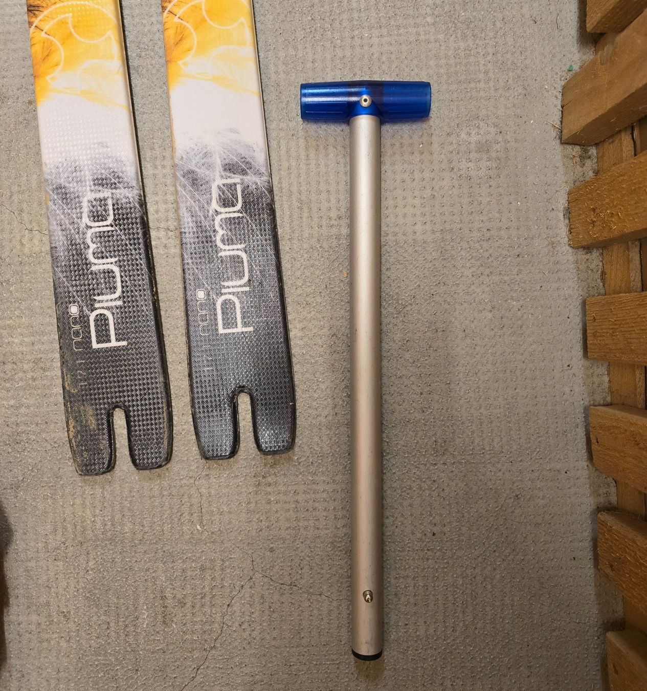 Skis: Set peaux + SKITRAB 171 + chaussures + housse + batons – Gebraucht aus Genève von Moonman 3