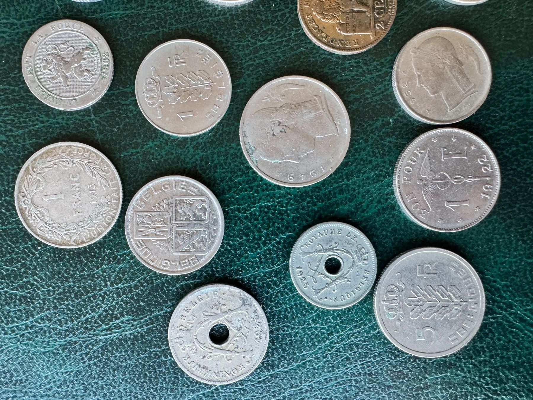 Alle Münzen: Sammlung Belgien – Gebraucht aus Meilen von coins4sale 1