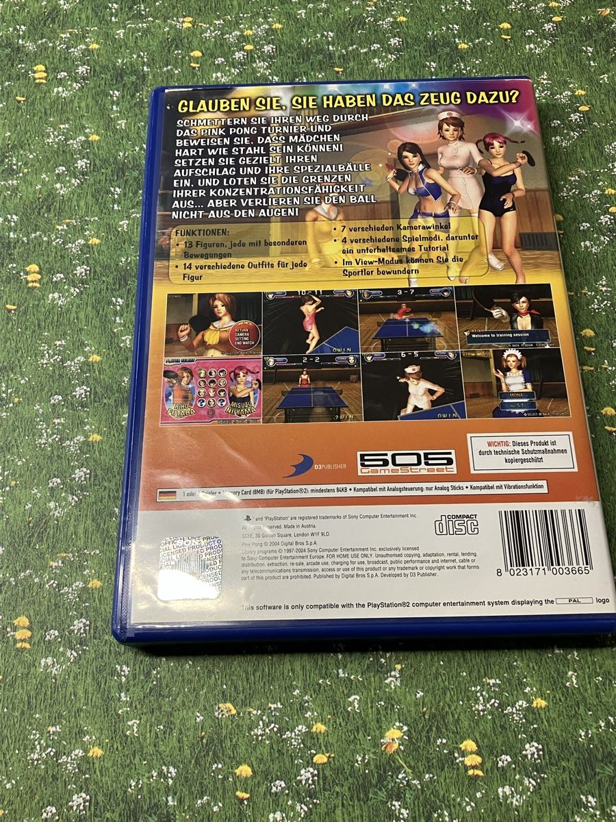 Sony Spiele: PS2 Spiel Pink Pong – Gebraucht aus Läufelfingen von Rubine 1