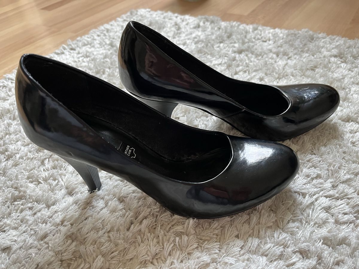 S.Oliver Scarpe da donna: S.Oliver Selection Pumps, Lack, schwarz, Grösse 37, Top! – Usato da Winterthur venduto da jamel11 1
