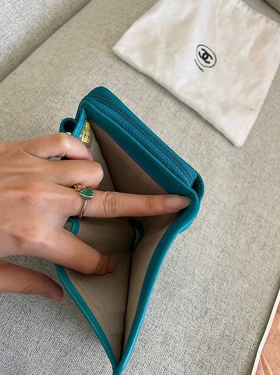 Portemonnaie: Porte feuille Chanel turquoise – Gebraucht aus Kerzers von hel_v8pr 3