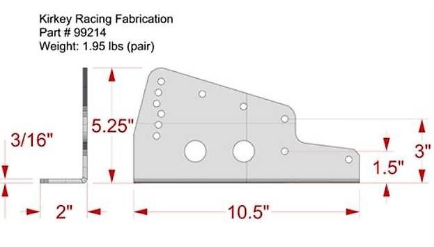 Toutes les pièces auto: Kirkey Seat Mounting Brackets 99214 – Neuf (Voir description) à Mauensee par Nd0 1