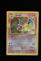 Pokémon 1999 Glurak Charizard Base Set Holo Deutsch WOTC