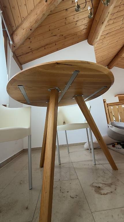 Tavoli: Esstisch Echtholz rund 90cm Durchmesser – Usato da Bonaduz venduto da -rico- 2