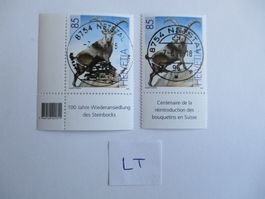 Voll Letzttagsstempel der Poststelle 8754 Netstal