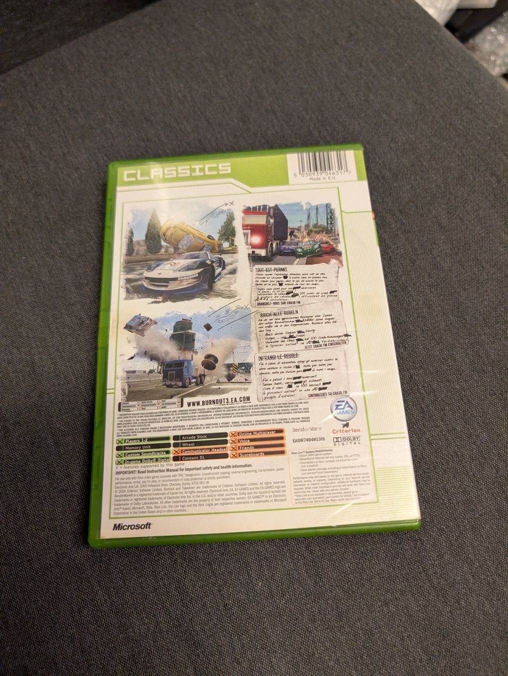 Giochi: Burnout 3 takedown Microsoft Xbox – Usato da Giubiasco venduto da Ticinerd 1