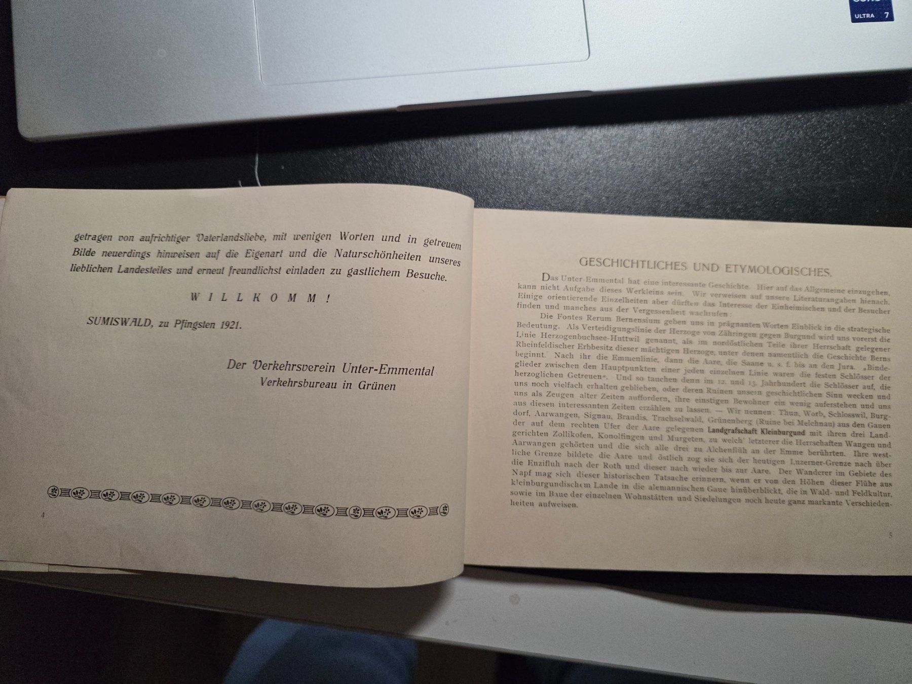 Libri: Worb und das Unter-Emmental - 1921 - Sumiswald – Usato da Walterswil BE venduto da Lonitti 2