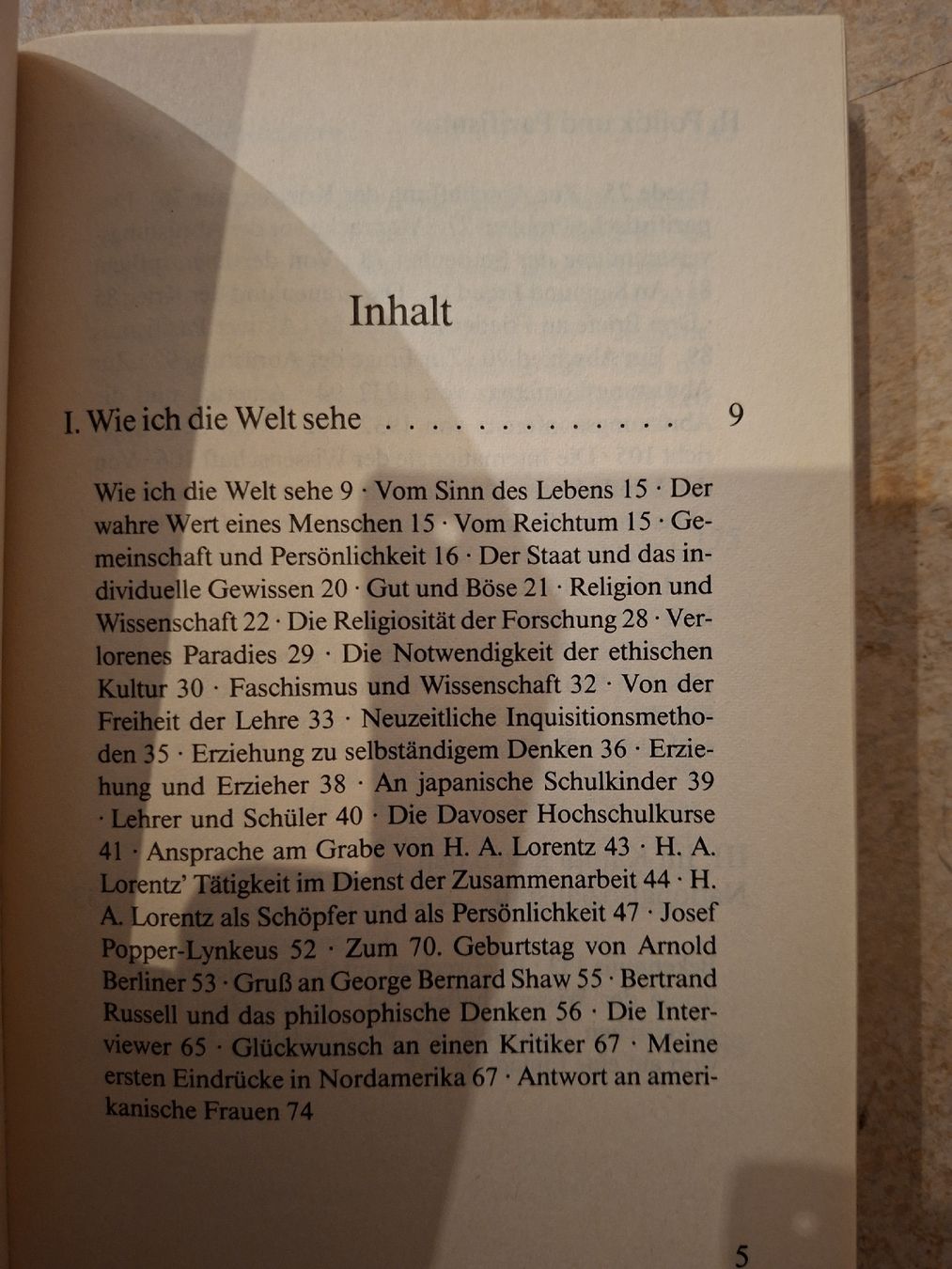 Libri: Albert Einstein Mein Weltbild Ullstein Taschenbuch Ok. 1991 – Usato da Klingnau venduto da vollmond36 3