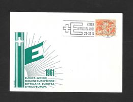 Pén - Sonderkarte Eivna d'Europa 20.-30.4.1961