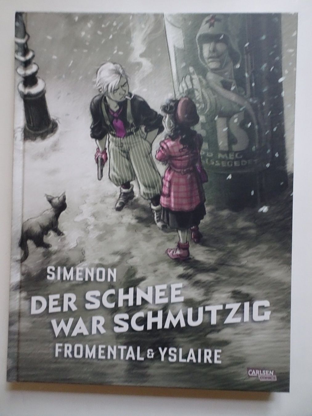Fumetti: Comic "Der Schnee war schmutzig" von Georges Simenon – Usato da Schönenwerd venduto da schnitzunddrunter
