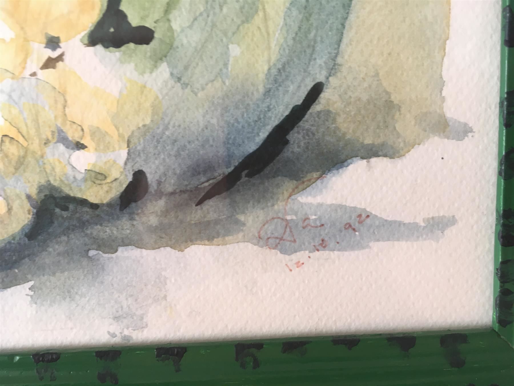 Dipinti: Stilleben Aquarell signiert – Usato da Rheineck venduto da emma.gut 6