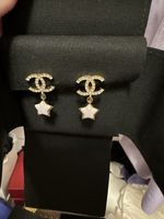 Chanel clip on earrings