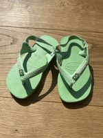 Hellgrüne Havaianas Badeschuhe, Grösse 23/24