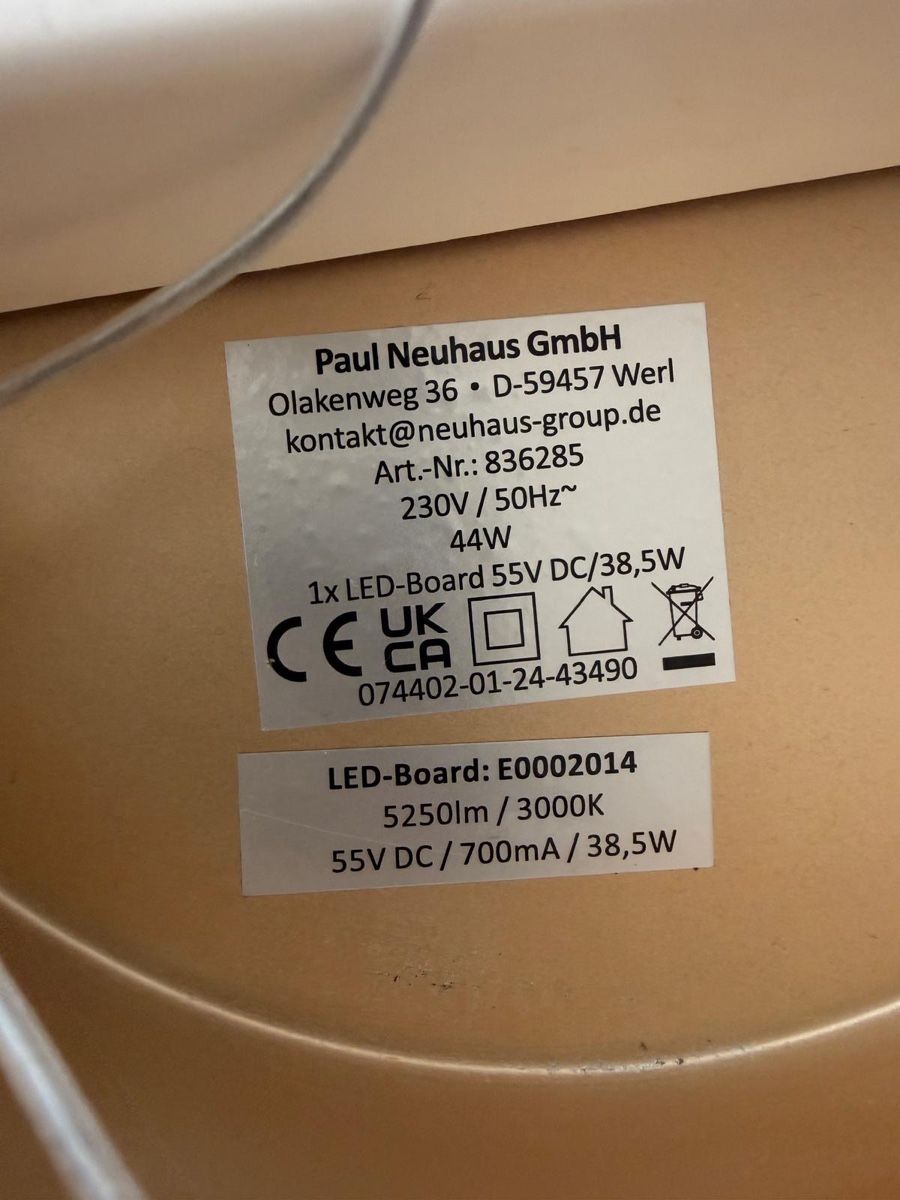 Pfister Kronleuchter & Deckenlampen: Hängeleuchte – Gebraucht aus Wettingen von fapppio28 3