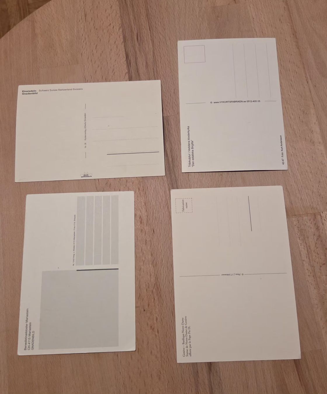 Cartes postales: Ansichtskarten Hl. Bilder – D'occasion à Muttenz par MIBLADA 1
