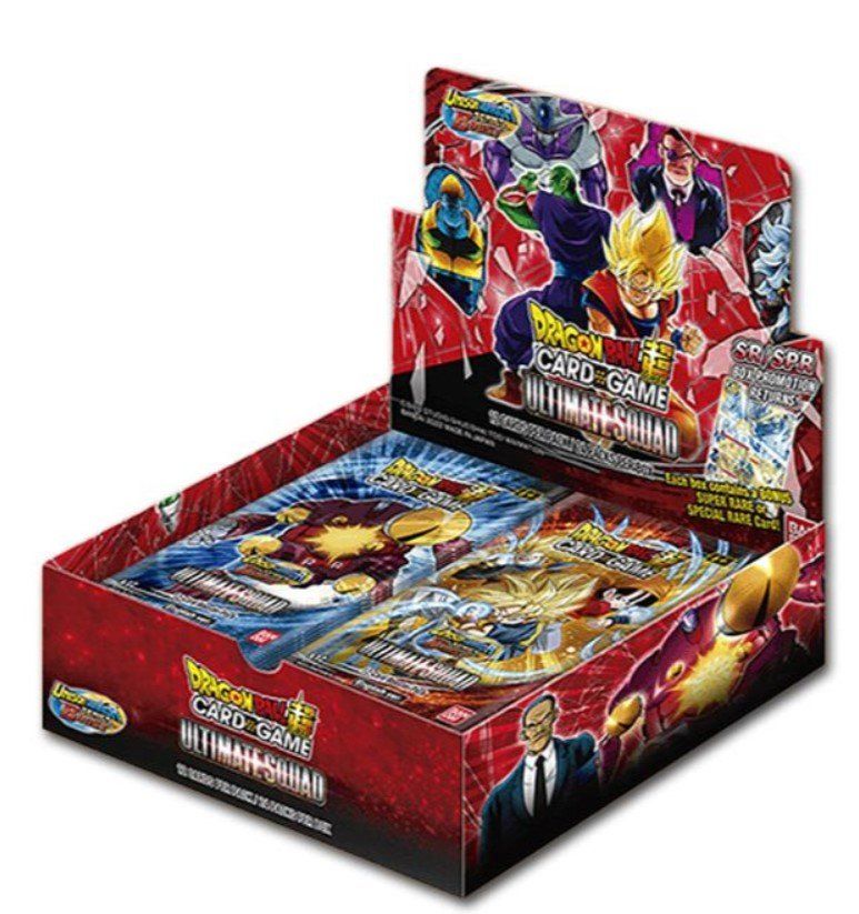 Carte collezionabili: DragonBall Super Card Game - Ultimate Squad Booster Display – Nuovo e nell'imballaggio originale da Männedorf venduto da Molum