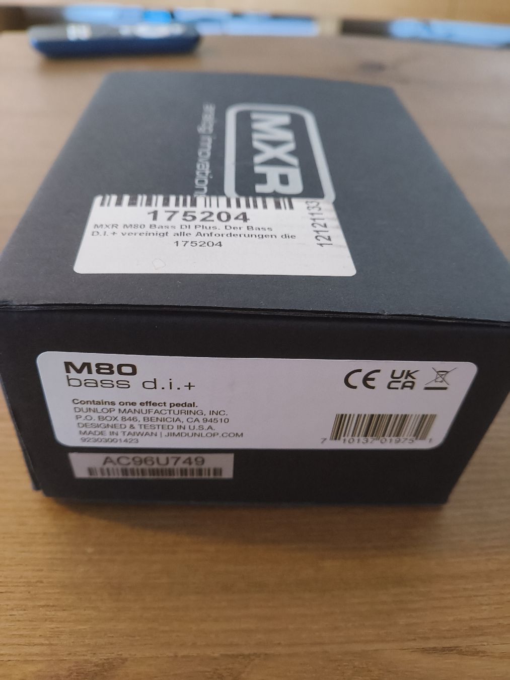 Strumenti musicali: MXR M80 Bass d.i.+ Neupreis:195.- – Nuovo (secondo la descrizione) da Sattel venduto da Orso33 1