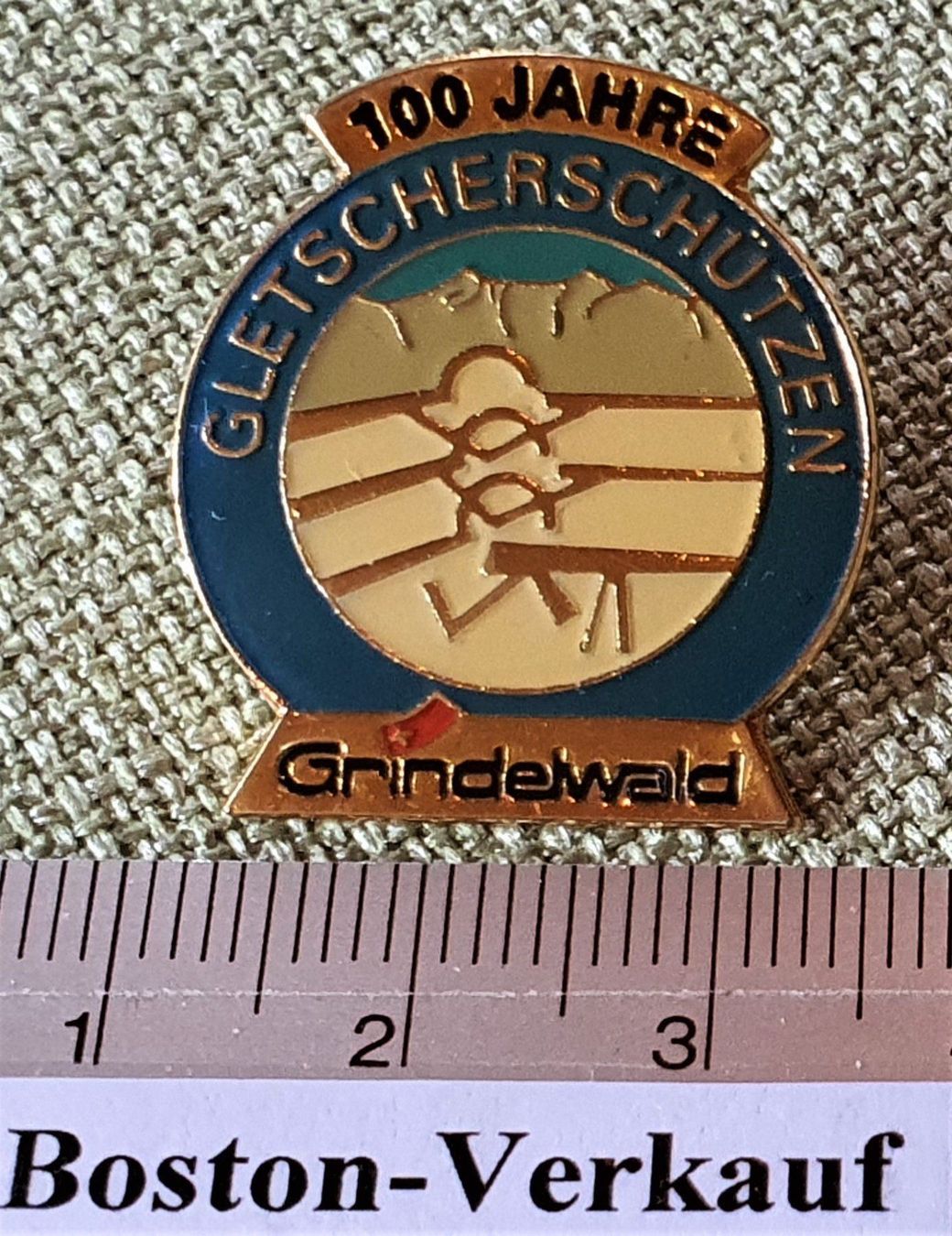 Pins: C724  Pin Gletscher Schützen Grindelwald – Gebraucht aus Reinach BL von Boston-Verkauf 1