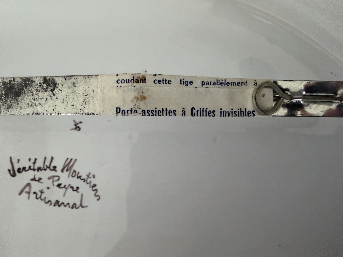 Piatti di portata: Plat ovale véritable  Moustiers – Usato da Echallens venduto da leo_dk2d 3